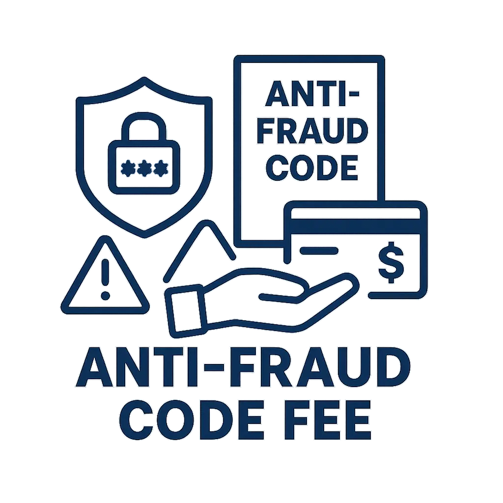 Антифрод код / anti-fraud code требуют оплатить