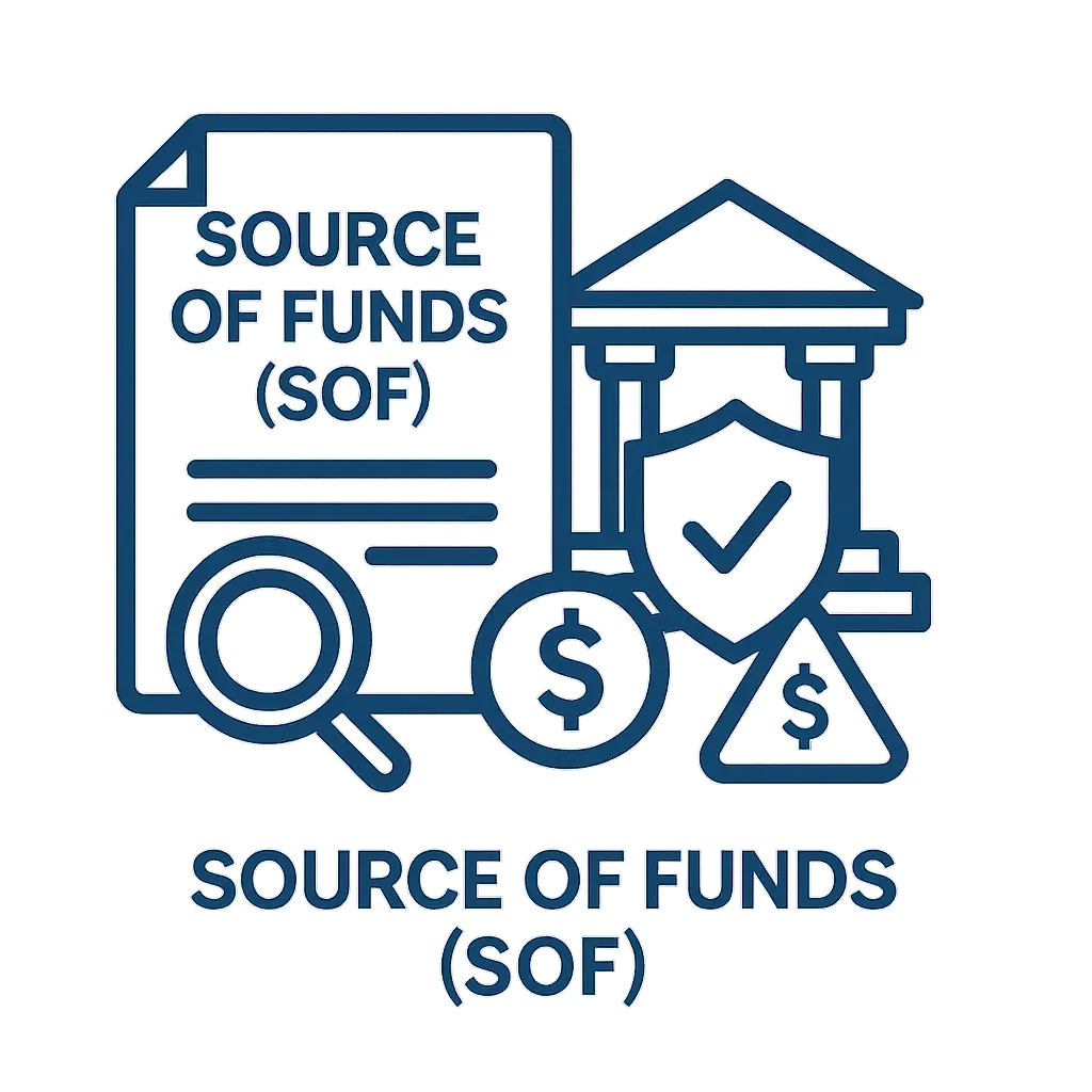 требуют документ Source of Funds (SOF) для вывода
