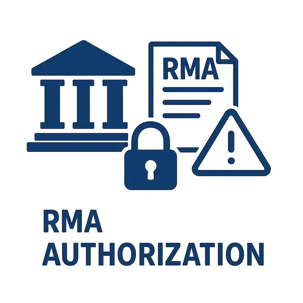 требуют RMA authorization для перевода