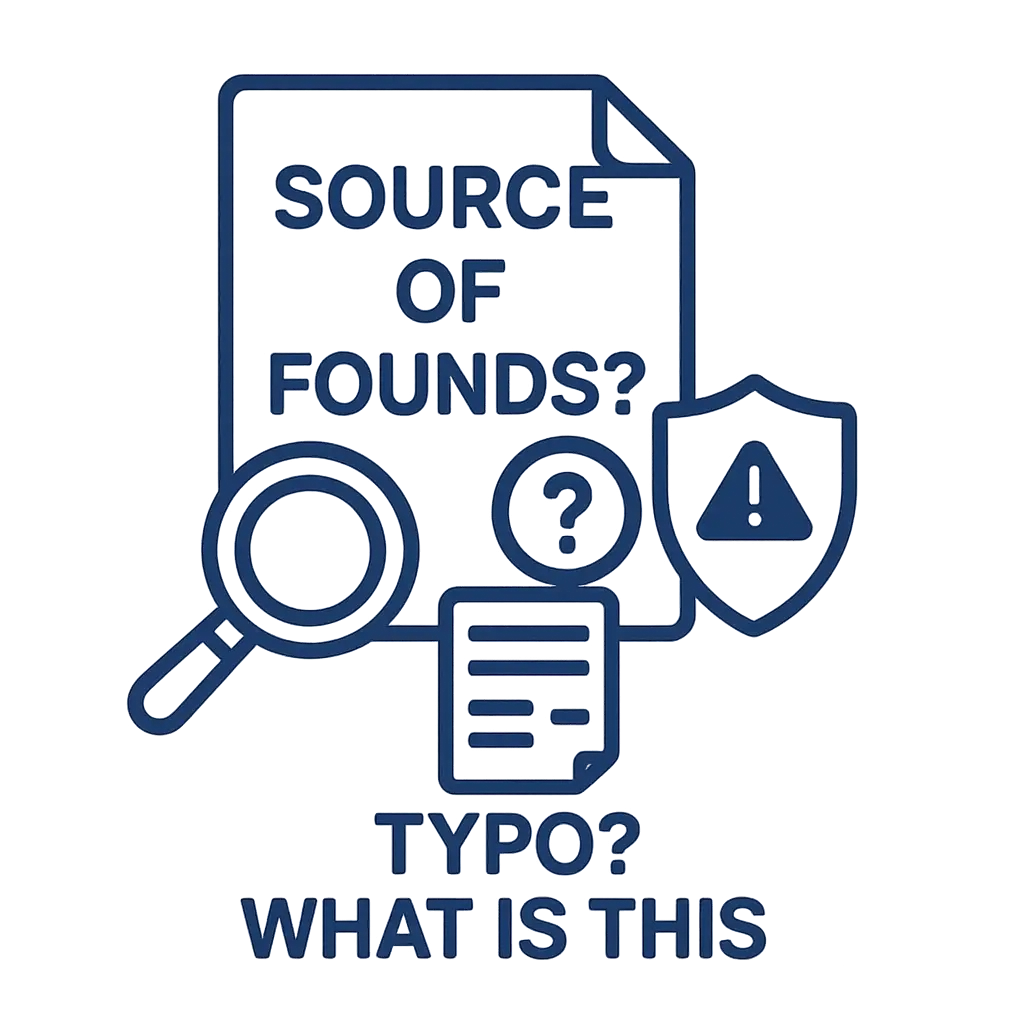 Source of founds что это