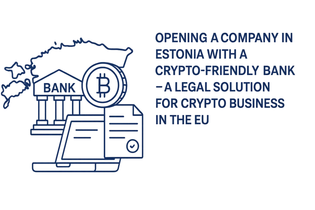 Открытие компании в Эстонии с криптофрендли банком — законное решение для криптобизнеса в ЕС