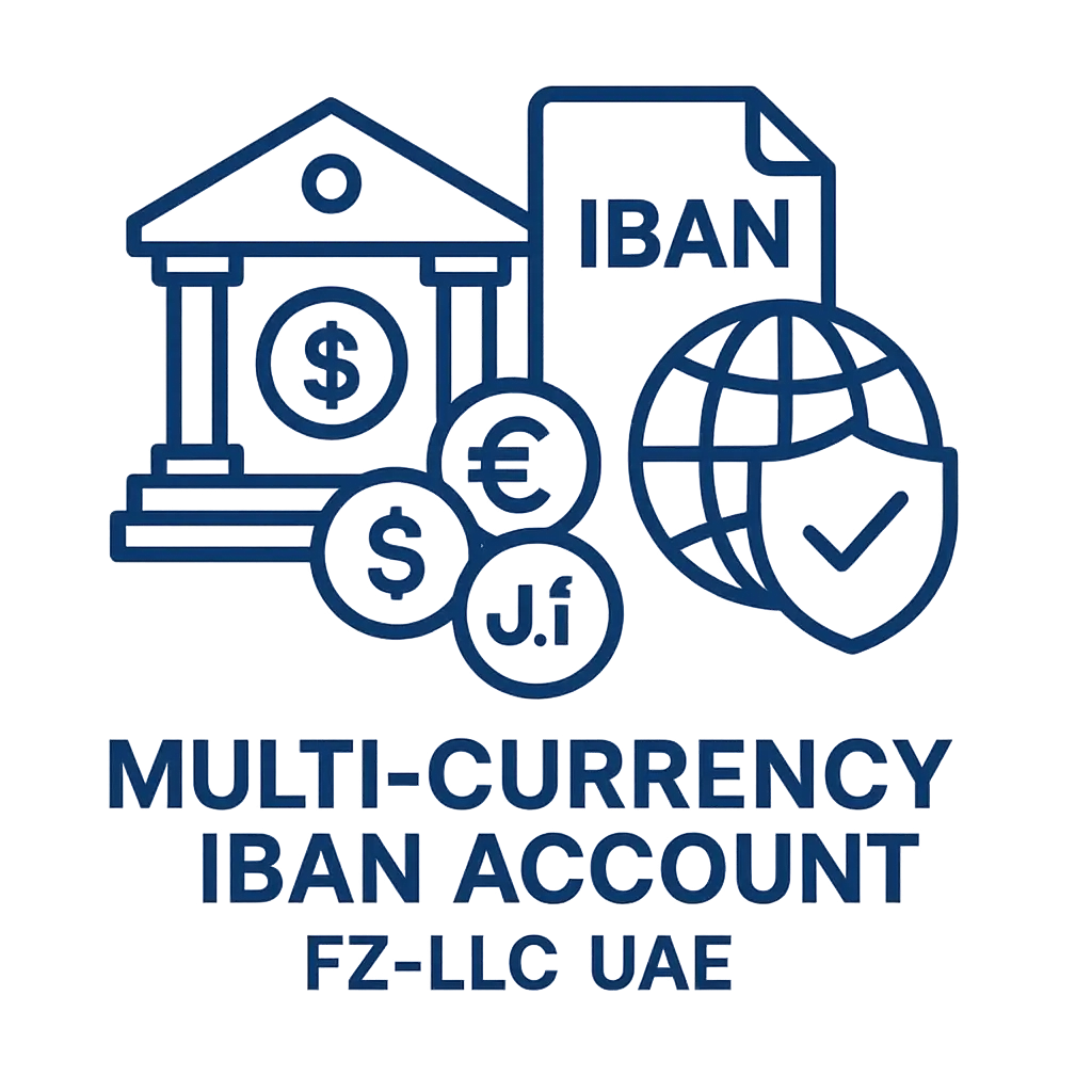 мультивалютный счёт с IBAN для FZ-LLC ОАЭ