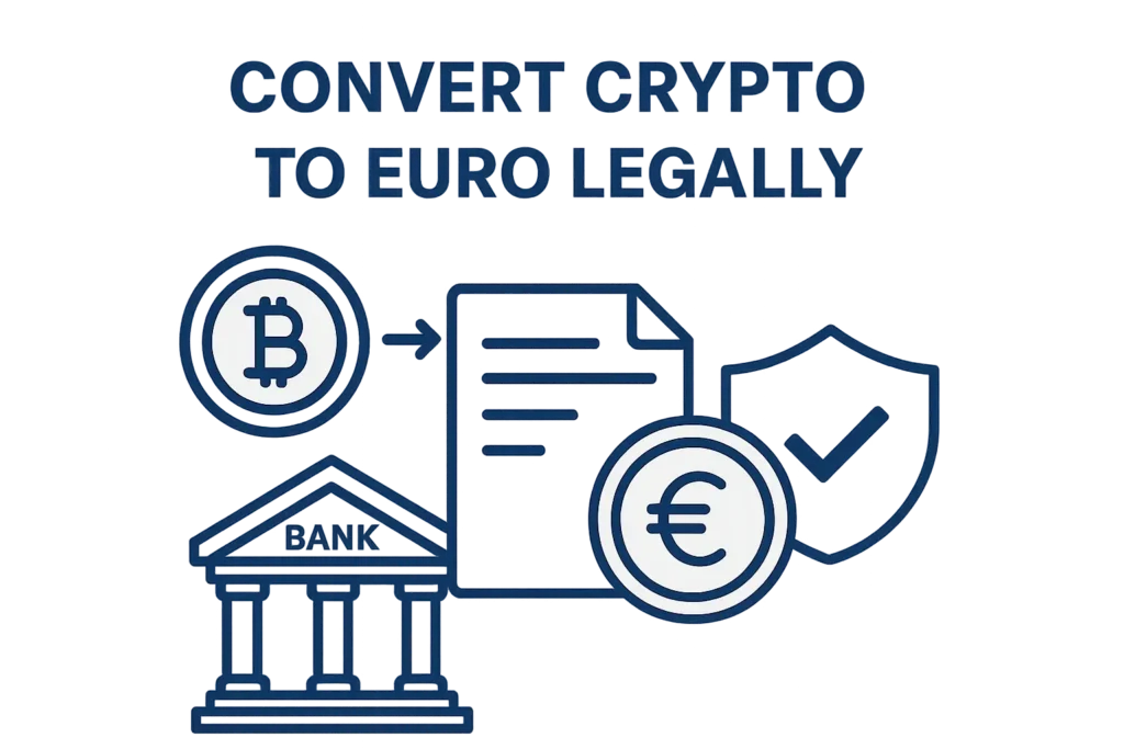 Как обменять криптовалюту на евро официально