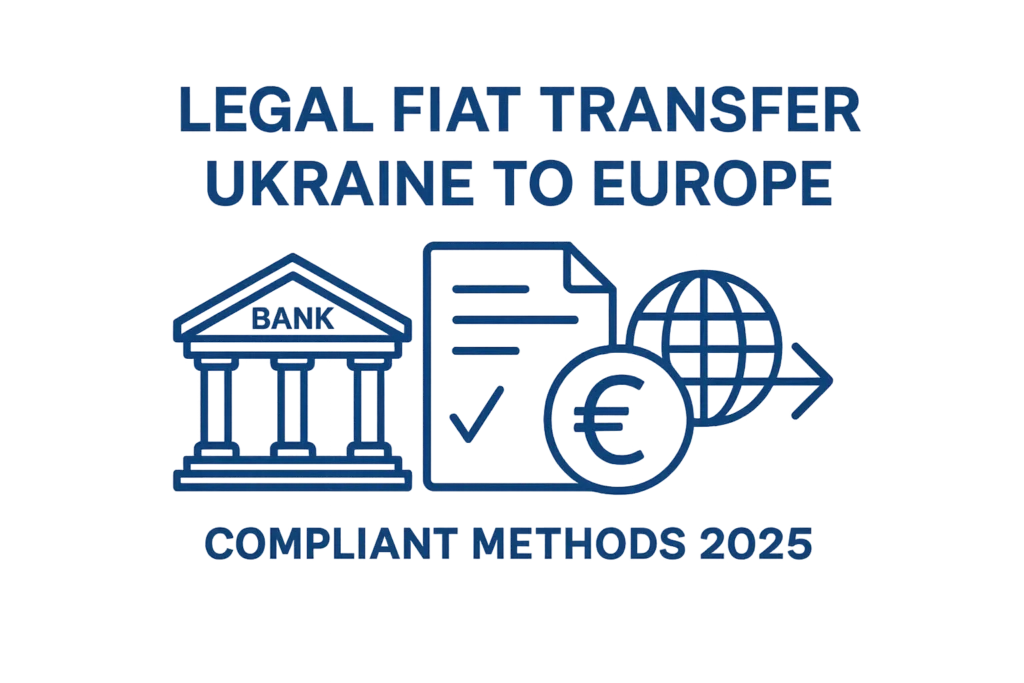 Как легально перевести фиат из Украины в Европу