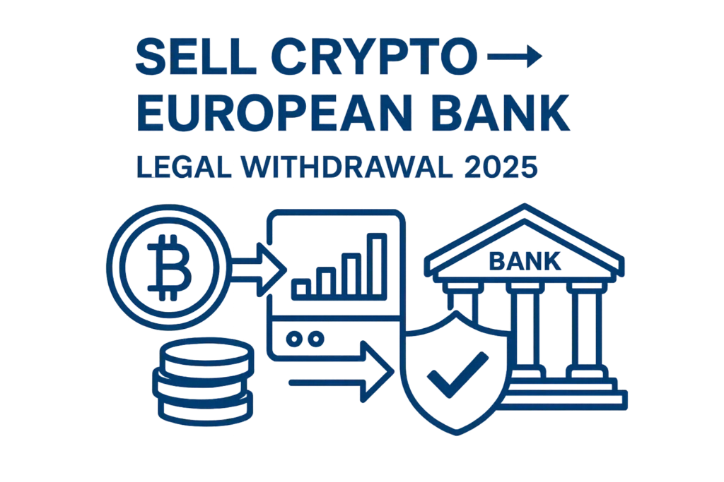 Как продать криптовалюту и вывести в банк Европы
