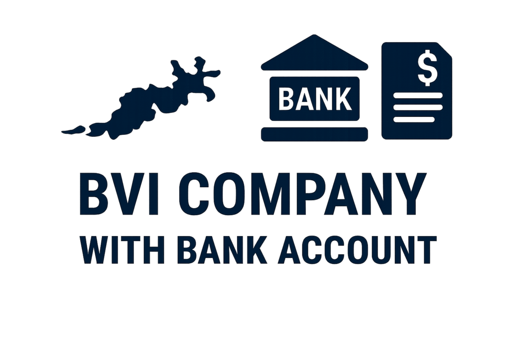 BVI компания с открытием банковского счёта