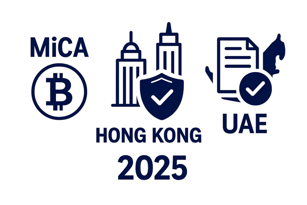 MiCA vs Гонконг vs ОАЭ где лучше запускать криптопроект в 2025 году