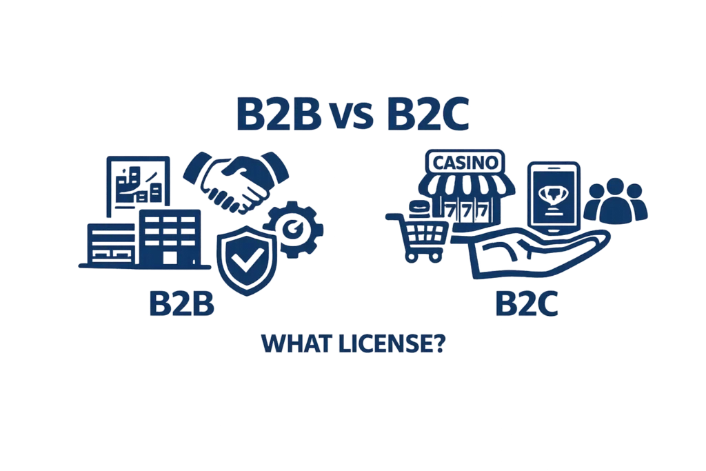 B2B против B2C: какая лицензия нужна поставщикам игрового софта