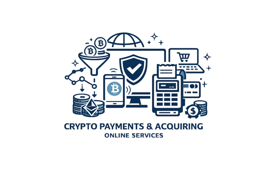 Криптоплатежи и эквайринг для онлайн сервисов