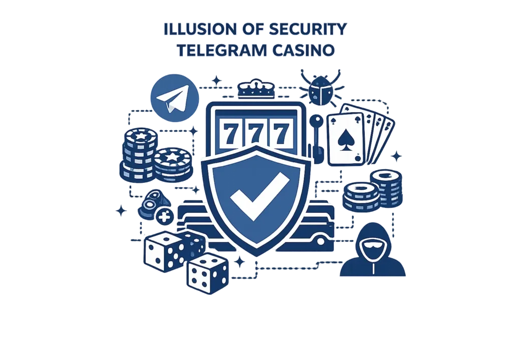 Иллюзия безопасности Telegram казино