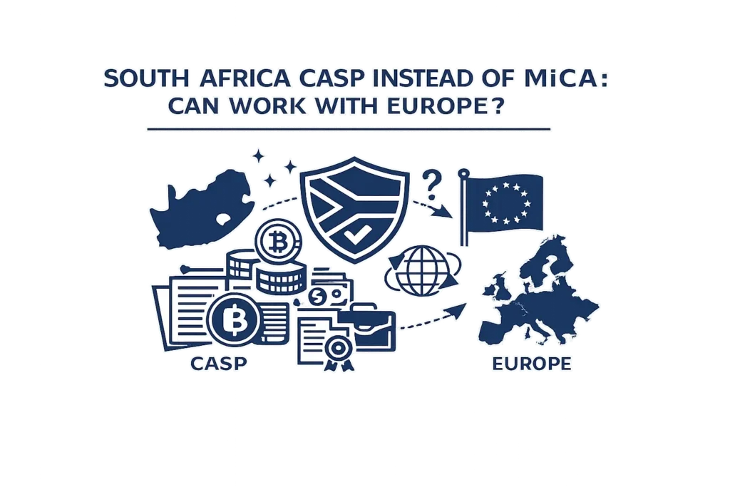 ЮАР CASP вместо MiCA: можно ли работать с Европой